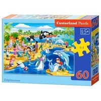 Puzzle 60el. dolphinarium CASTOR