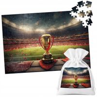 PUZZLE TRADYCYJNE - PIŁKA NOŻNA SPORT DRUŻYNA MECZ PUCHAR - 110 el