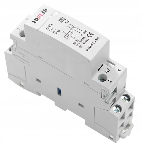 STYCZNIK MODUŁOWY 25-20 24V 20A 25A 1P 2NO 1-FAZ na Arena.pl