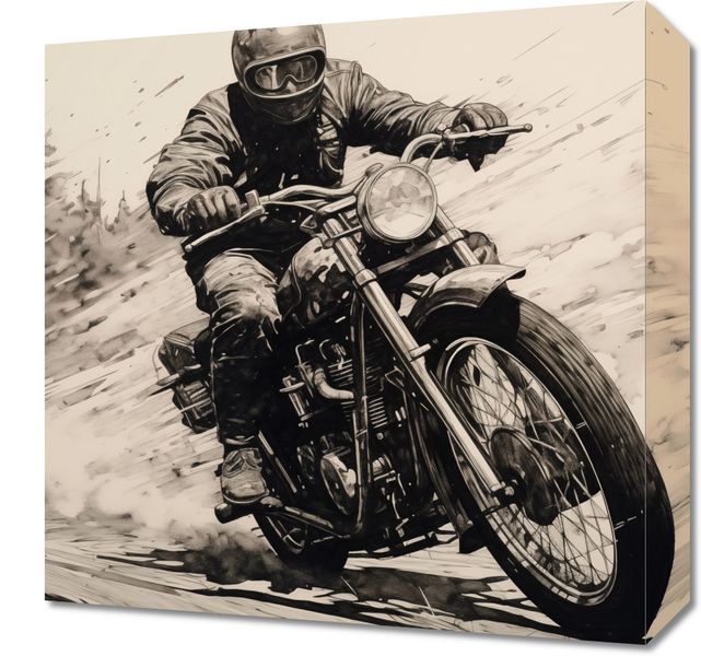 Obraz 40x40cm Na Pełnej Prędkości zdjęcie 1