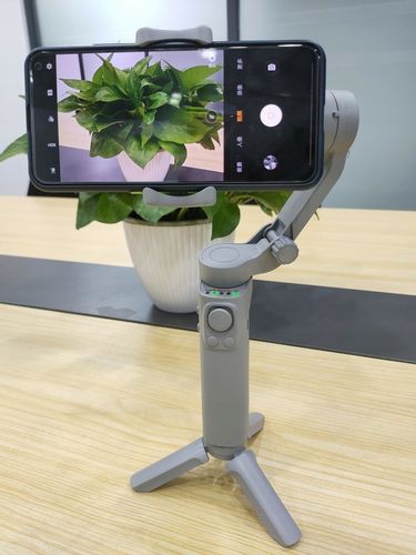 GIMBAL STABILIZATOR 3-OSIOWY RĘCZNY UCHWYT DO TELEFONU SMARTFONA APLIKACJA na Arena.pl