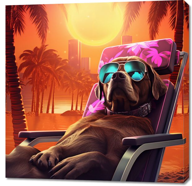 Obraz 90x90cm Lato w Stylu zdjęcie 1