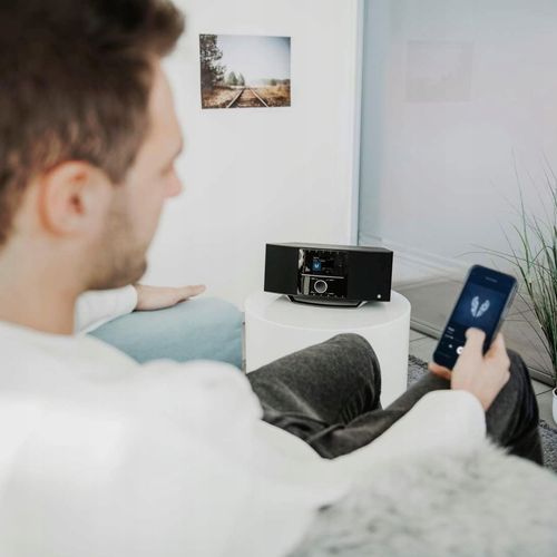 Radio sieciowe DAB+, FM, internetowe Hama DIR3510SCBTX Odtwarzacz CD Czarny na Arena.pl