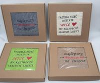 ręcznik 50 x 100 cm w kartoniku Nauczyciel