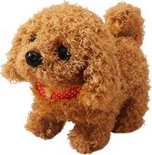 Piesek na smyczy chodzący szczekający Psiak Interaktywny Dog na Prezent lol
