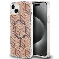 Guess GUHMP15MHGCUSTGW iPhone 15 Plus / 14 Plus 6.7" brązowy/brown hardcase