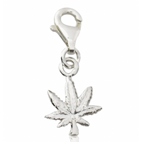 SREBRNY CHARMS LIŚĆ MARIHUANY SREBRO PRÓBY 925