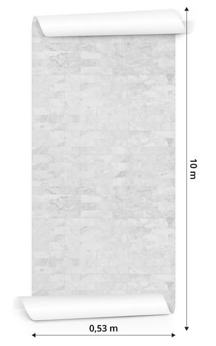 Tapeta Stylowa Cegła na Wzór Marmuru na Arena.pl