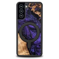 etui bewood unique na samsung galaxy s21 fe - violet z magsafe