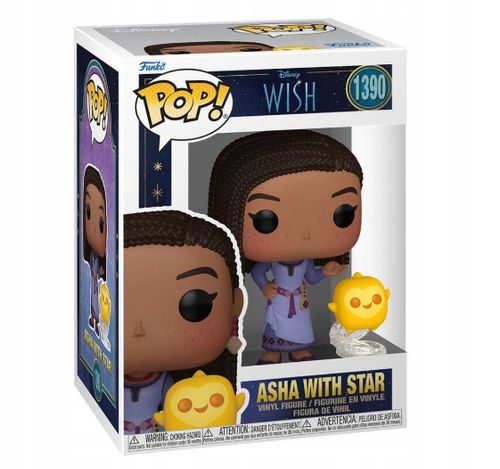 Funko POP! Disney Wish Asha with Star 1390 na Arena.pl