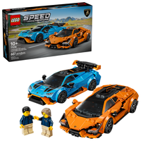 LEGO Speed Champions Lamborghini Revuelto i Huracán STO 77238