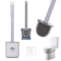 Elastyczna szczotka silikonowa toaletowa do WC łazienki wielofunkcyjna