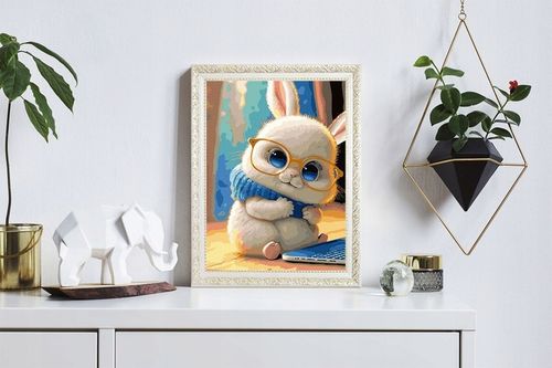 Malowanie Po Numerach Zestaw na Ramie Farby Akrylowe 40x50 cm na Arena.pl