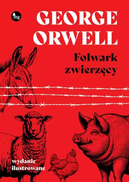 Folwark zwierzęcy wyd. ilustrowane zdjęcie 1