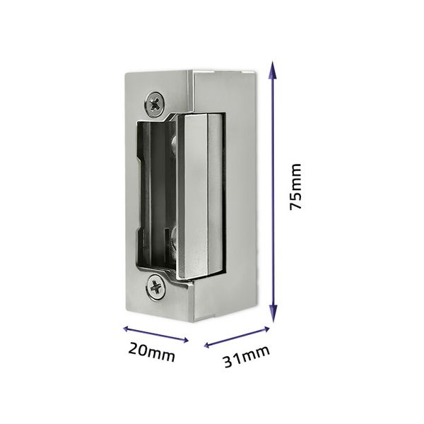 Qoltec Elektrozaczep symetryczny z pamięcią i blokadą 600mA 12V zdjęcie 4