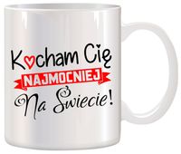 KUBEK PREZENT DLA DZIEWCZYNY ŻONY MĘŻA CHŁOPAKA NA WALENTYNKI URODZINY