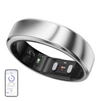 smartring ringconn gen 2 air rca-02 rozmiar 12 (srebrny galaxy)