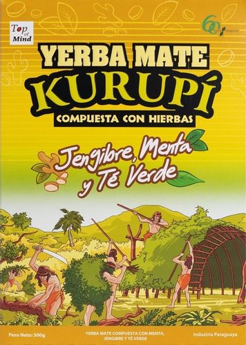 Yerba Mate KURUPI Menta Boldo Fitness Campesino Cedron Limon 5x 500g 2,5kg na Arena.pl