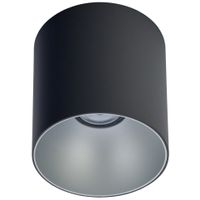 Spot LAMPA sufitowa POINT TONE 8223 Nowodvorski metalowa OPRAWA downlight tuba czarna srebrna