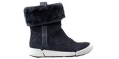 Clarks Botki damskie - Tri Attract ocieplane - rozmiar 37 - granatowy nubuk