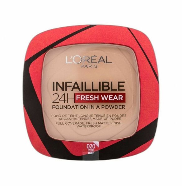 L'Oreal Infaillible 24H Puder matujący 20 Ivory zdjęcie 12
