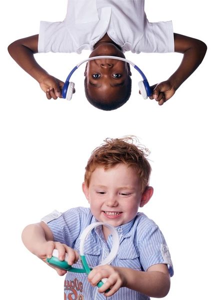 Słuchawki dla Dzieci BUDDYPHONES 3+ Connect 85dB z Mikrofonem Żółte 041193 zdjęcie 5