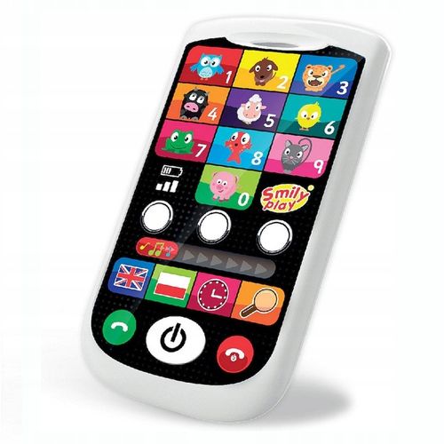 SMILY PLAY EDUKACYJNY SMARTFON dotykowy na Arena.pl
