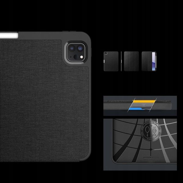 Etui zamykane Spigen do iPad Pro 11 5gen M4, smukły pokrowiec case z klapką zdjęcie 6