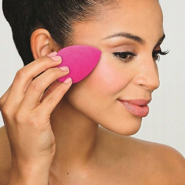 GĄBKA BLENDER DO MAKIJAŻU RÓŻOWA 2SZT MAKE-UP zdjęcie 5