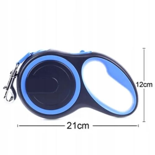 Smycz Automatyczna Dla Dużego Psa Taśma Z Blokadą 5M Dla Psa Mocna 20 Kg na Arena.pl