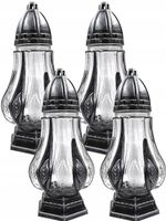 Znicz Znicze Pięknie Zdobienienie Sliczny Wzór Duży 31CM ! 4SZTUKI