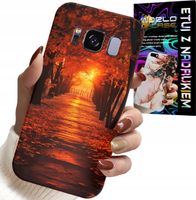 ETUI DO SAMSUNG GALAXY S8 - PARK, JESIEŃ, SPADAJĄCE LIŚCIE, PLECKI