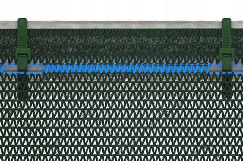 SIATKA CIENIUJĄCA 1,5x50m MASKUJĄCA OSŁONA 80g NA OGRODZENIE PŁOT 75% +UV na Arena.pl