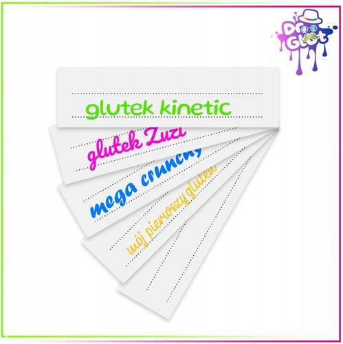 ZESTAW SLIME DO ROBIENIA GLUTÓW 7w1 kreatywny na prezent duży box gluty xxl na Arena.pl