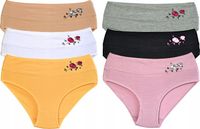 MAJTKI figi damskie BAWEŁNIANE zestaw BAWEŁNA DUŻY rozmiar XXL x 6 sztuk