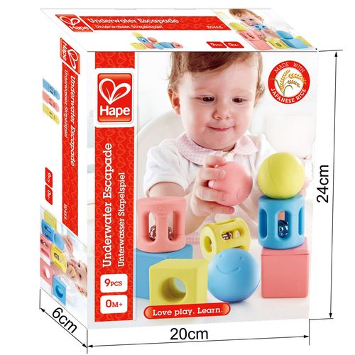 Hape Trio grzechotek geometrycznych na Arena.pl