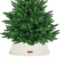 OSŁONKA WIKLINOWA NA STOJAK POD CHOINKĘ 60 CM OSŁONA WIKLINOWA WYBIELANA