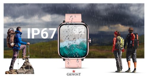 smartwatch giewont różowy gw230-1 na Arena.pl