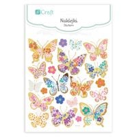 NAKLEJKI MOTYLE 2 21 SZT DPNK-098 DP CRAFT