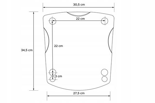DREWNIANA PODSTAWKA DESKA POD THERMOMIX DO TERMOMIX TM5 TM6 BUKOWA SOLIDNA na Arena.pl