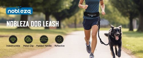 PAS SASZETKA DO BIEGANIA Z PSEM Elastyczna lina trakcyjna na Arena.pl