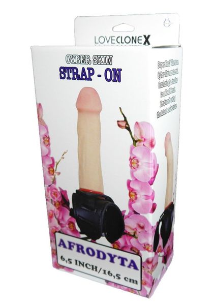 Proteza Penisa Dla Kobiet Z Cyberskóry - Loveclonex Afrodyta 6,5" zdjęcie 6