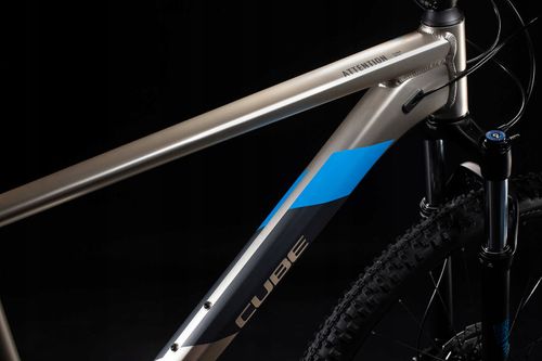 Rower Cube Attention 29 19 titanium blue GRATIS na Arena.pl