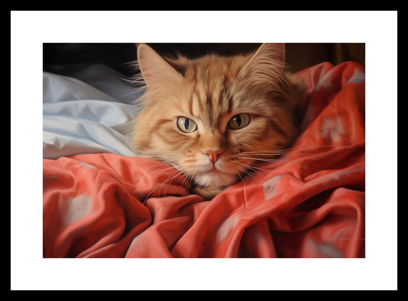 Plakat 30x20cm Mruczący Spokój zdjęcie 3