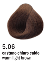 Allwaves Cream Color farba do włosów, koloryzacja trwała, 100 ml 5.06 ciepły jasny brąz