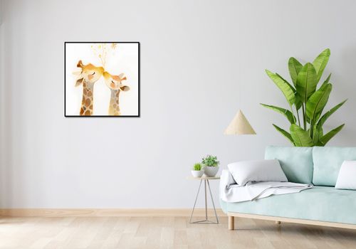 Plakat 70x70cm Czułość w Miłości na Arena.pl