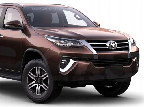 Toyota Fortuner - Chromowane Listwy Grill Atrapy Zderzaka Tuning na Arena.pl