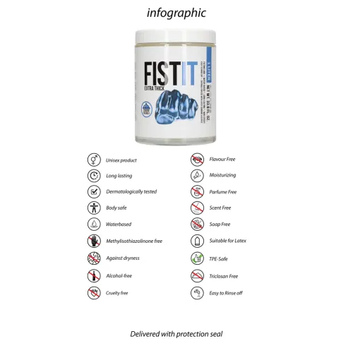 shots fist it extra thick żel poślizgowy na bazie wody 1000 ml na Arena.pl