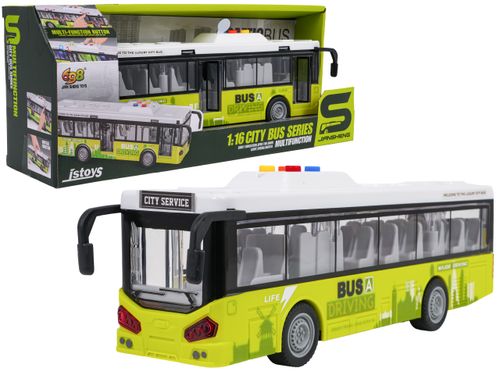 Autobus Z Funkcją Świateł I Dźwięku Zielony na Arena.pl