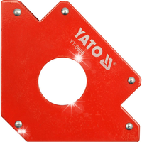 YATO ZESTAW 3el KĄTOWNIKI SPAWALNICZE MAGNETYCZNE YT-0865 YT-0866 YT-0867